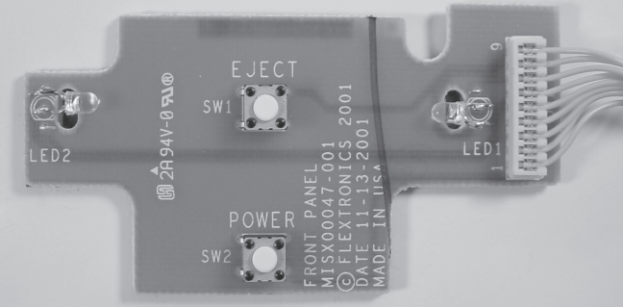 Figure 3-11: Finished board assembly.